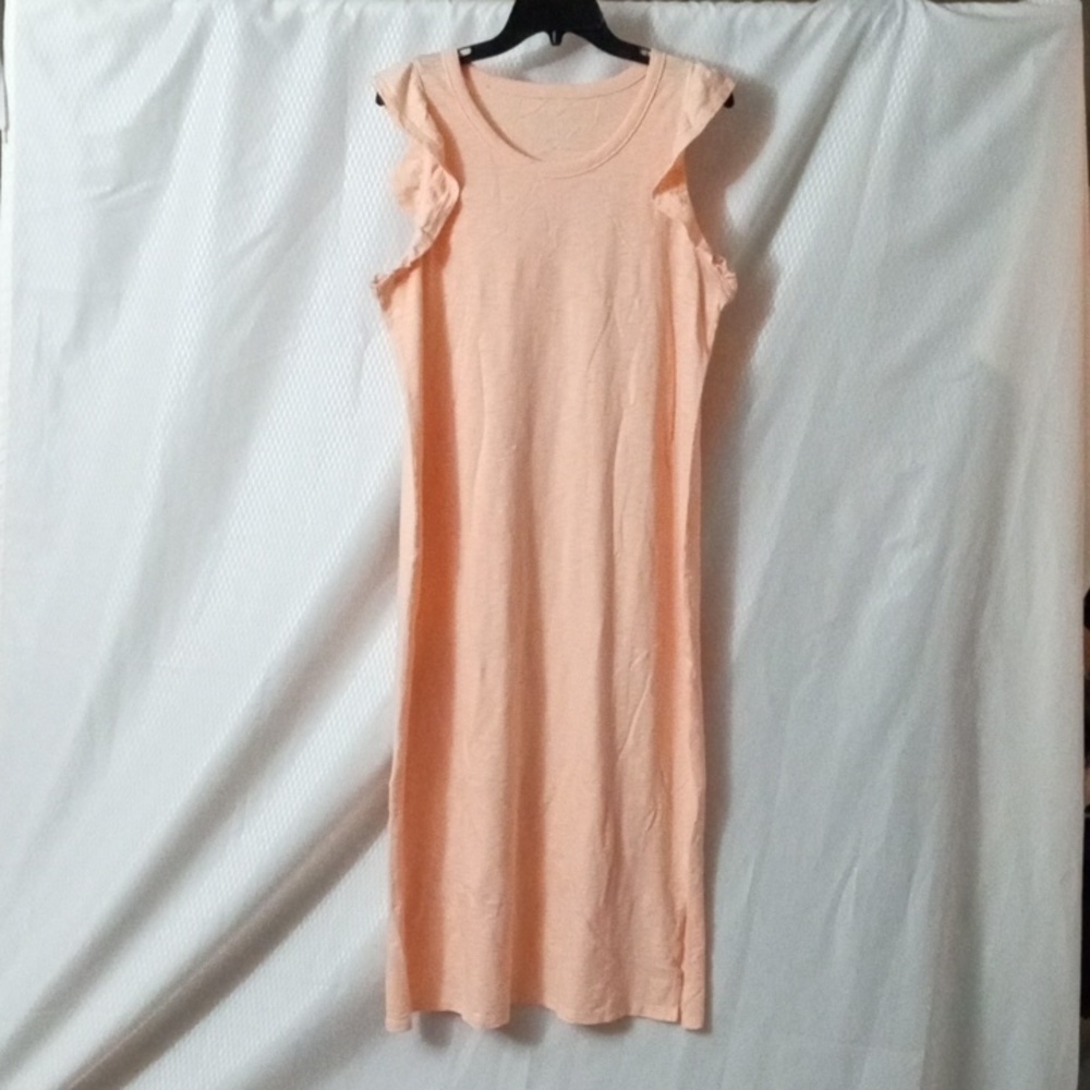 Universal Thread Midi Dress size L Peach NWOT